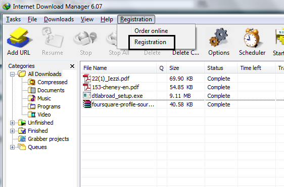 how can i register my internet download manager for free