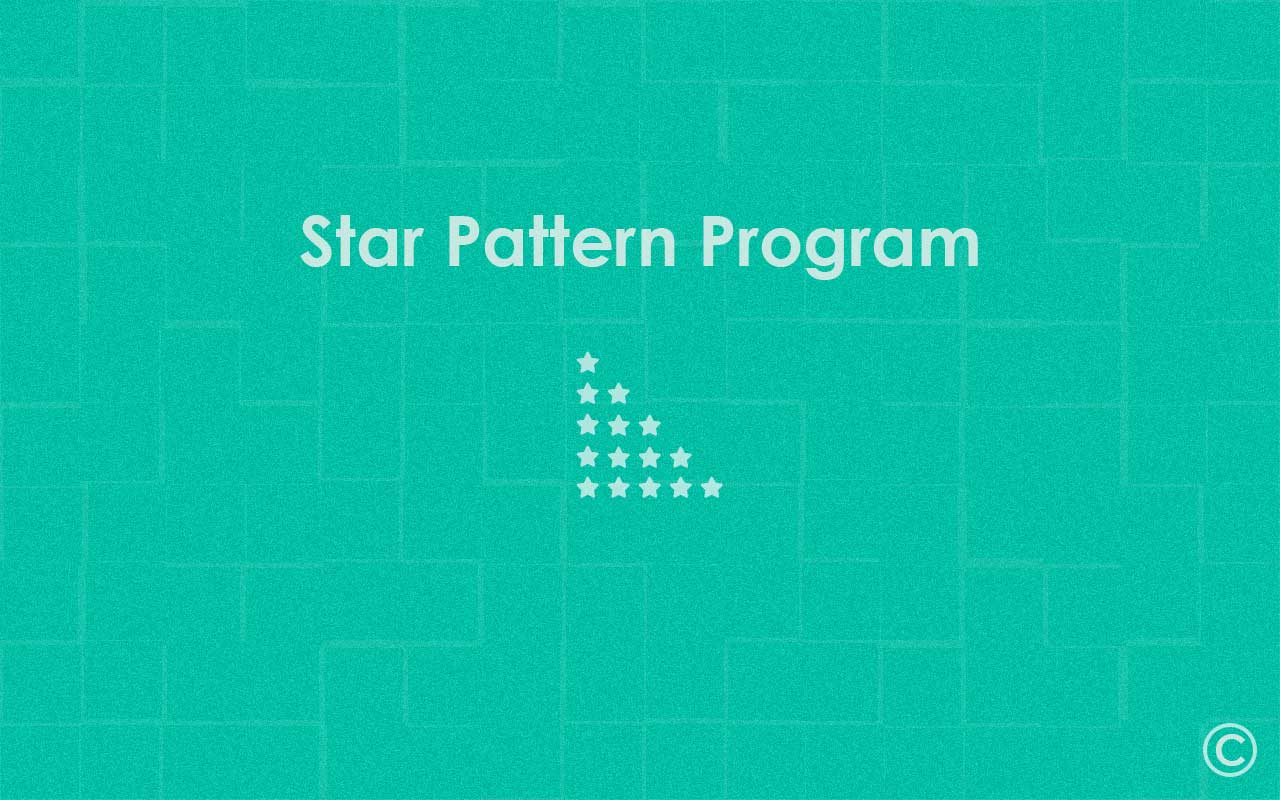 Star Pattern Program