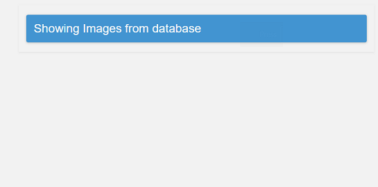 Show Image from database in Php